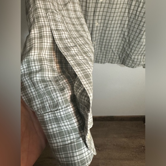Dockers Shirt Men xl green Plaid Cotton
Stretch Collared Long Sleeve
Pocket - Picture 9 of 11